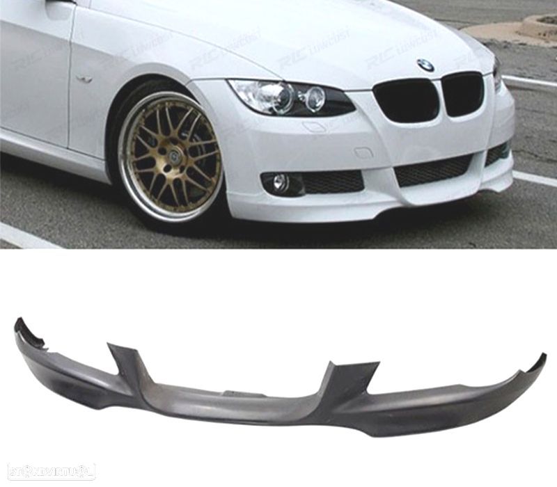 SPOILER LIP FRONTAL DIANTEIRO BMW E92 E93 06-10 COUPE CABRIO LOOK M - 1