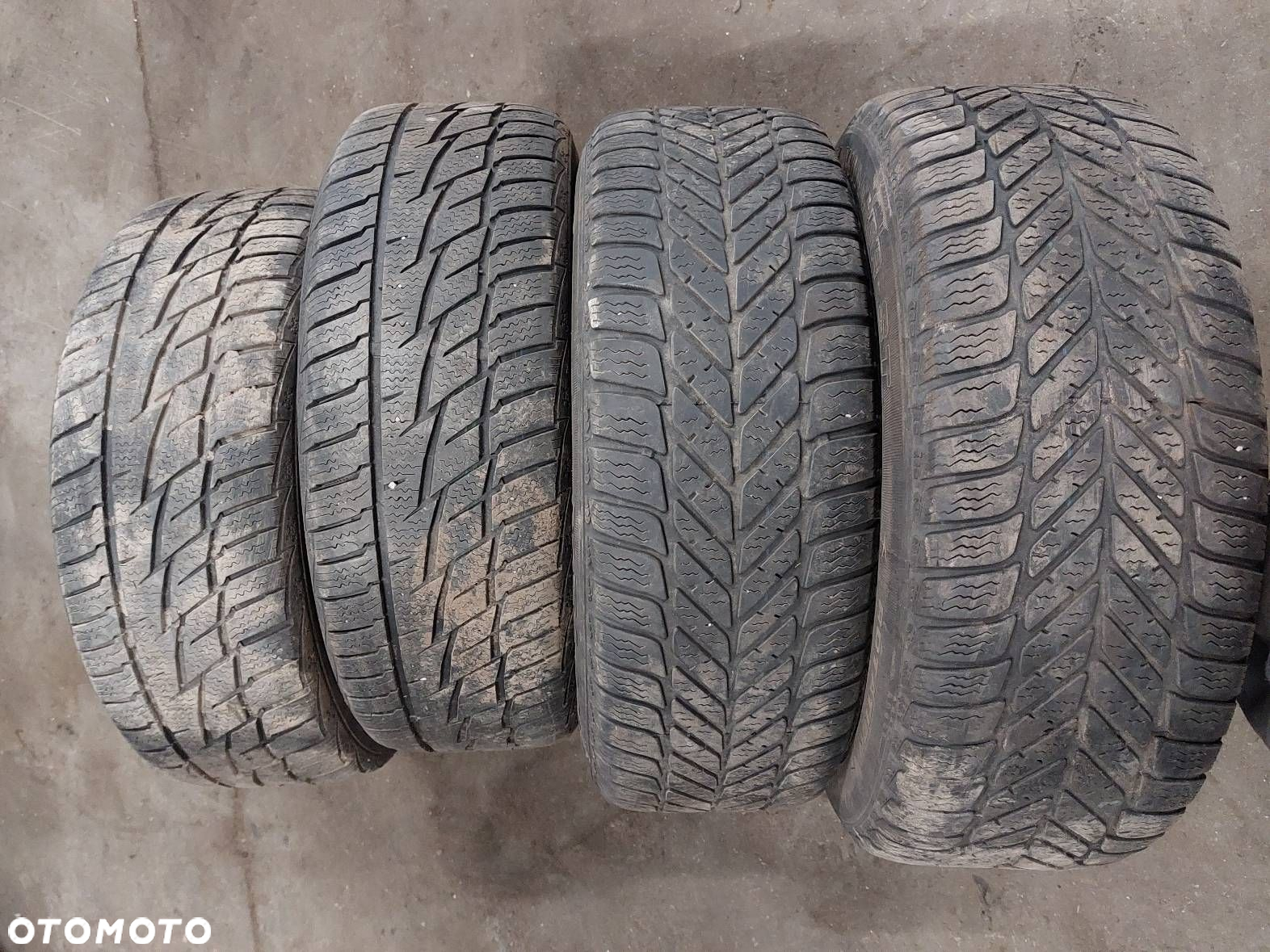KOŁA KOMPLET FELGI OPONY ZIMOWE 4x100 6Jx15 FI54,1 195/60R15 TOYOTA - 12