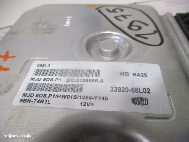 Centralina 3392068L02  3411068LE2  3411068LJ   A2C5342972702  P6119553 SUZUKI SWIFT 4 2011 1.3DDIS 75CV 5P BRANCO MAGNETI MARELLI - 9