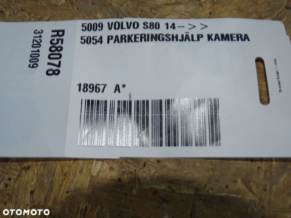 KAMERA COFANIA VOLVO V70,XC70,XC90,S80 ORYGINAŁ 31201009 - 5