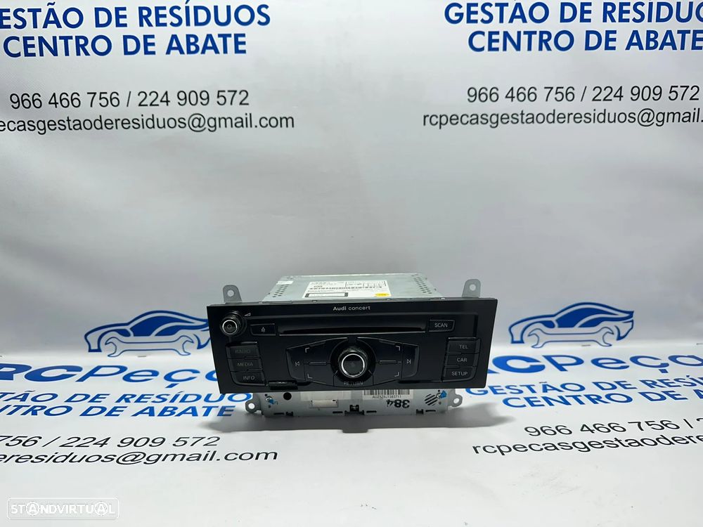 .Radio Concert Original Audi A4 B8 A5 8T