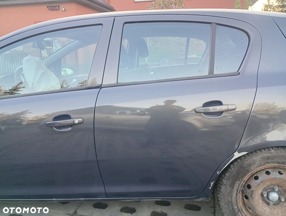 OPEL CORSA D 5d drzwi lewe tylne lewy tył Z190
