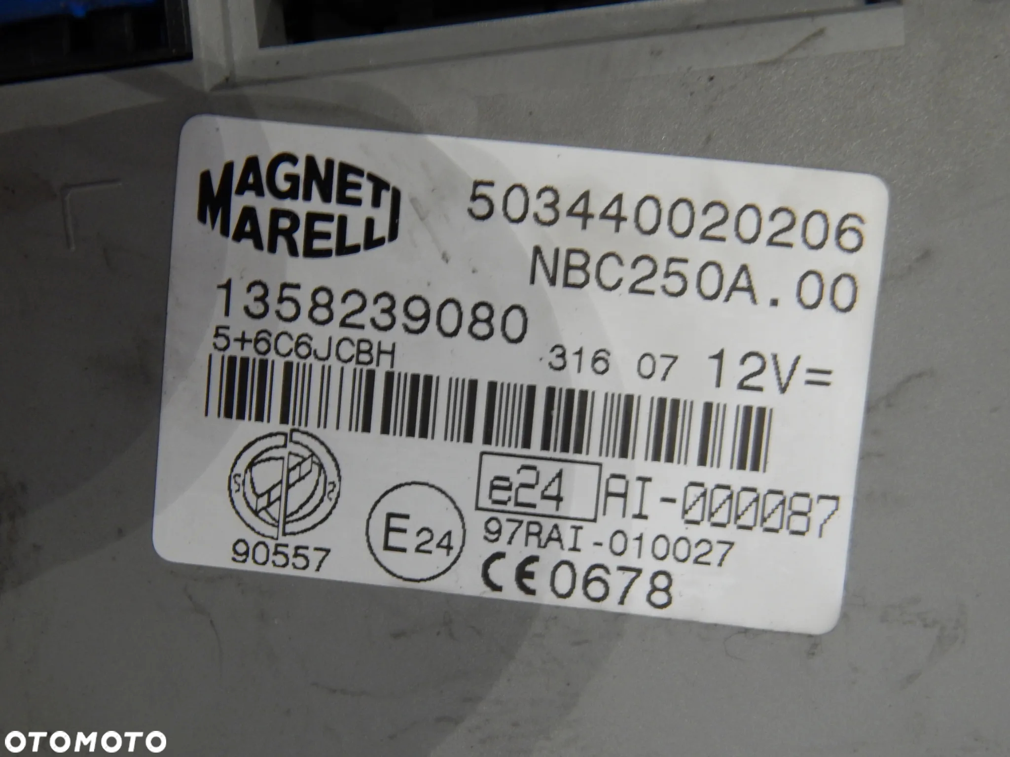 Moduł BSI body  Fiat Ducato Boxer Jumper Iveco 06-14 Łuków części - 4