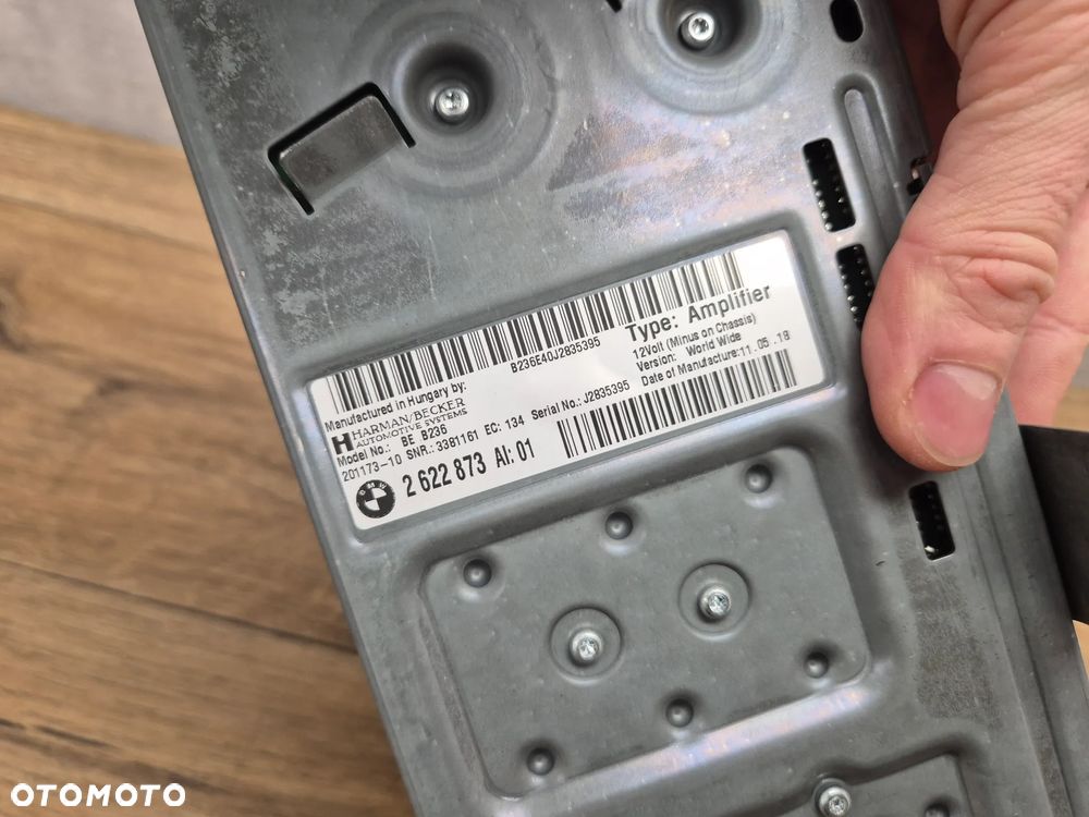 BMW G30 G31 G32 G11 G12 WZMACNIACZ DŹWIĘKU AUDIO HARMAN KARDON 2622873 - 2