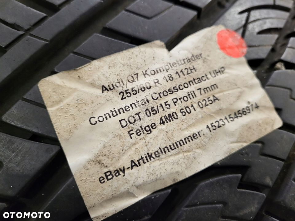 FELGI KOŁA LATO AUDI Q7 4M 255/60/18 4M0601025A - 7