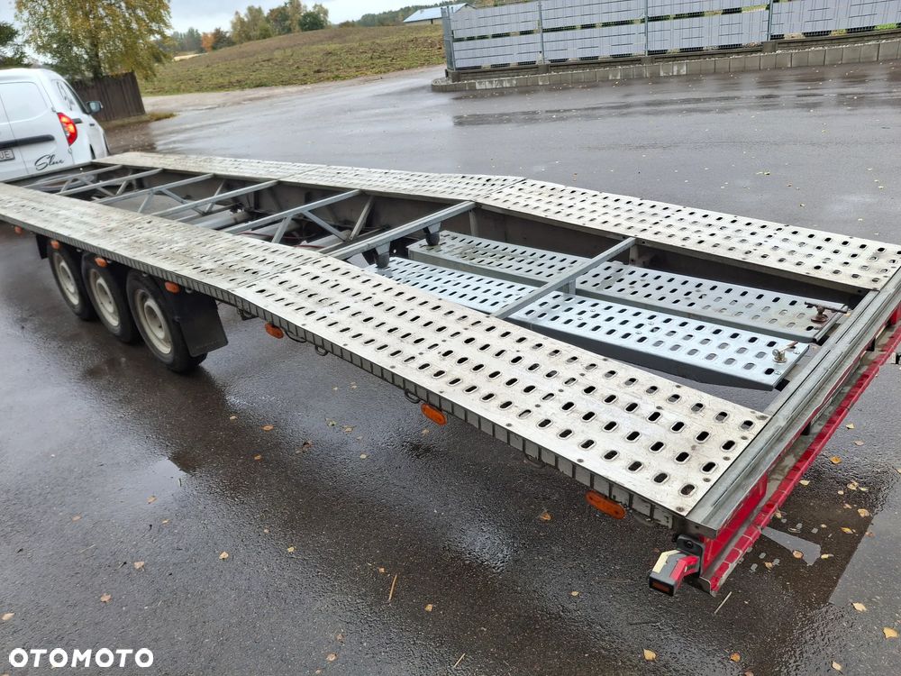 Przyczepa Laweta Niewiadów 8 Metrów Aluminiowa 3 Osie 2017r 3500kg DMC Ładowność 2600kg - 8