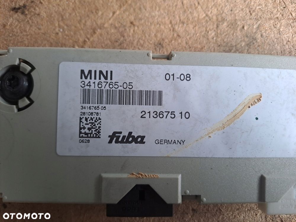 mini cooper r56 06-13r wzmacniacz antenowy 3416765 - 2