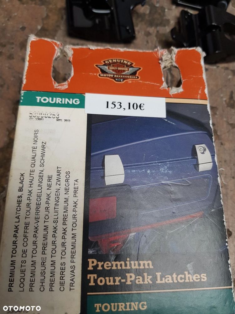 Zatrzaski kufra Premium Tour-Pak Harley Davidson Touring 53000253 - 4