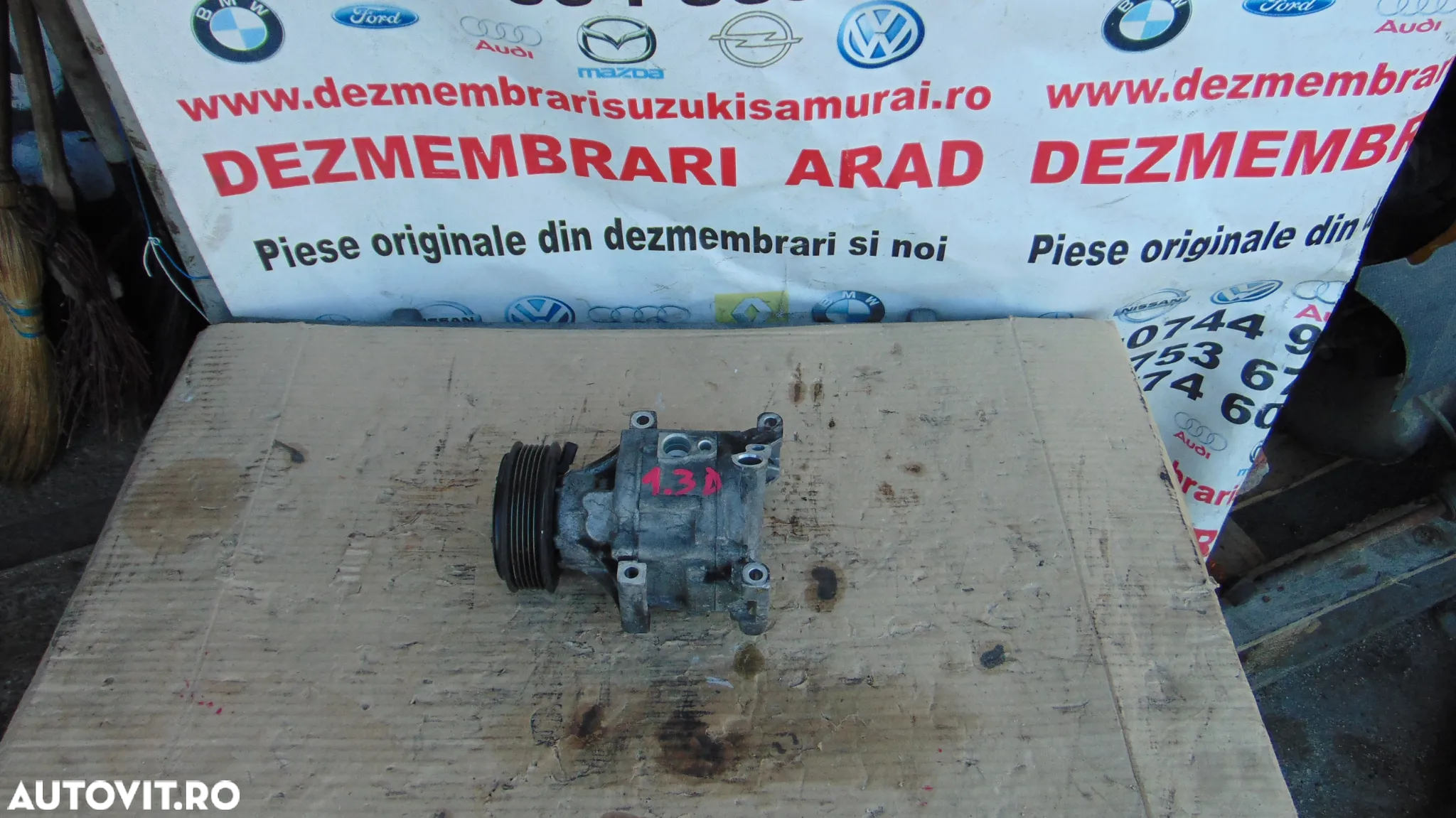 Compresor clima Fiat 1.3 tipo Panda Doblo punto evo fiat 500 500l 500c 500x alfa romeo mito lancia - 3