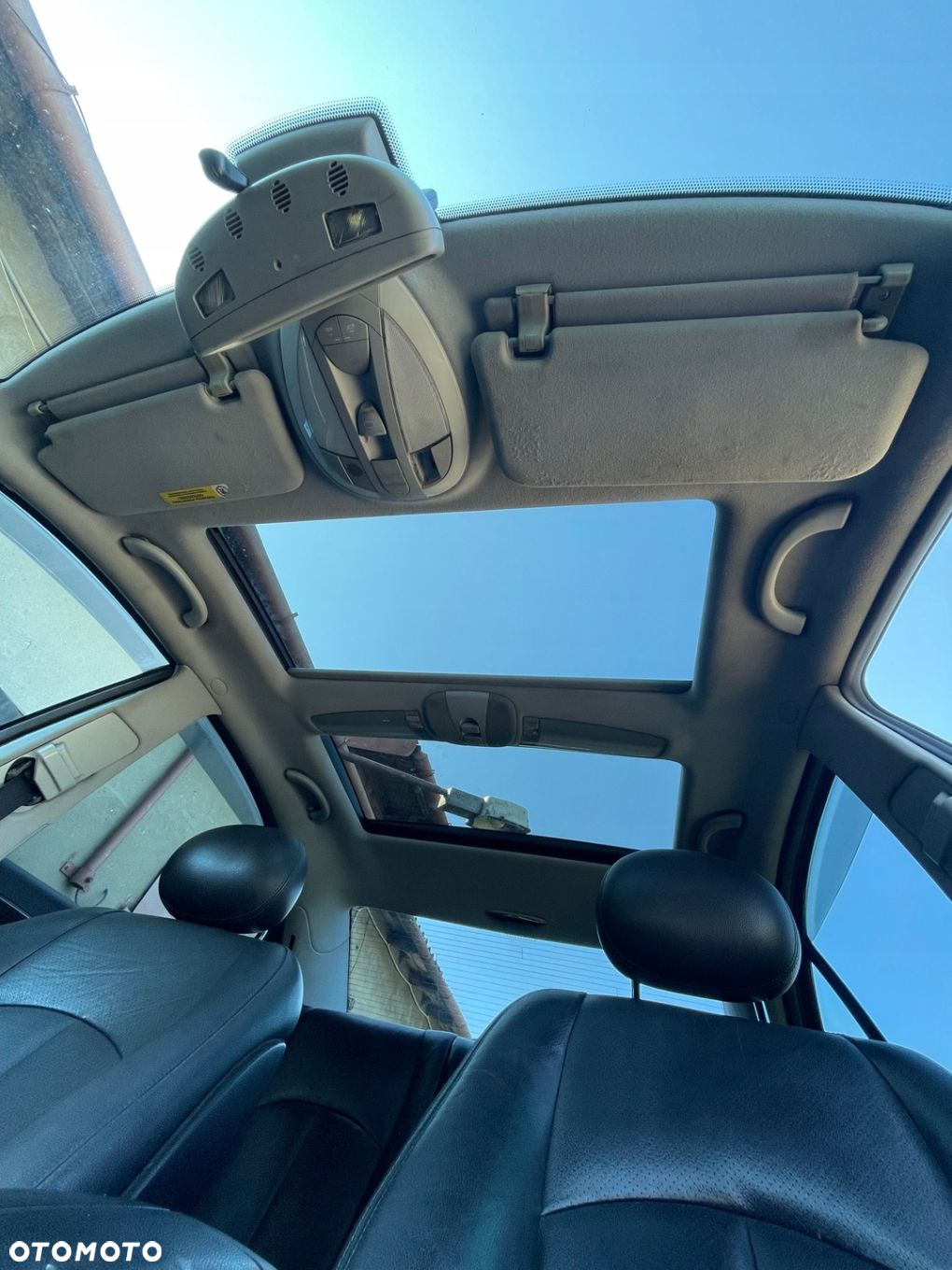Dach szklany panorama solar podsufitka lampki Mercedes W211 SEDAN KPL BDB - 11