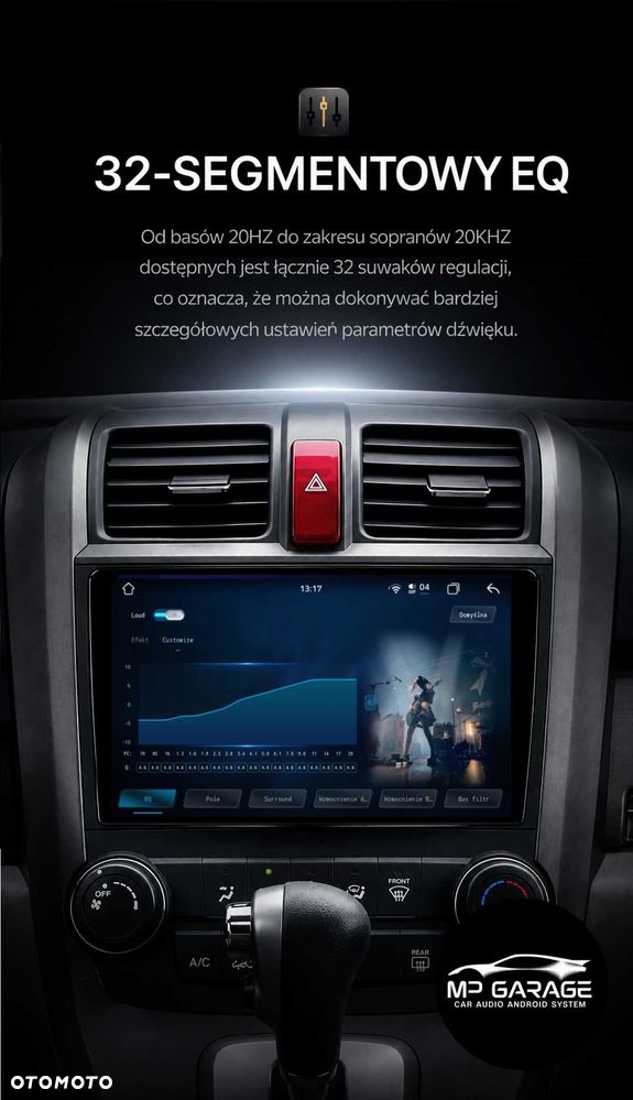 Radio Nawigacja Android_14 Honda CRV 4G LTE CarPlay/AndroidAuto Qled Montaż - 7