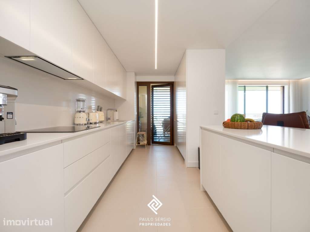Apartamento T3 | Terraço de 51,75 m² | Vista Rio e Mar | Quinta Mar... - Grande imagem: 5/27