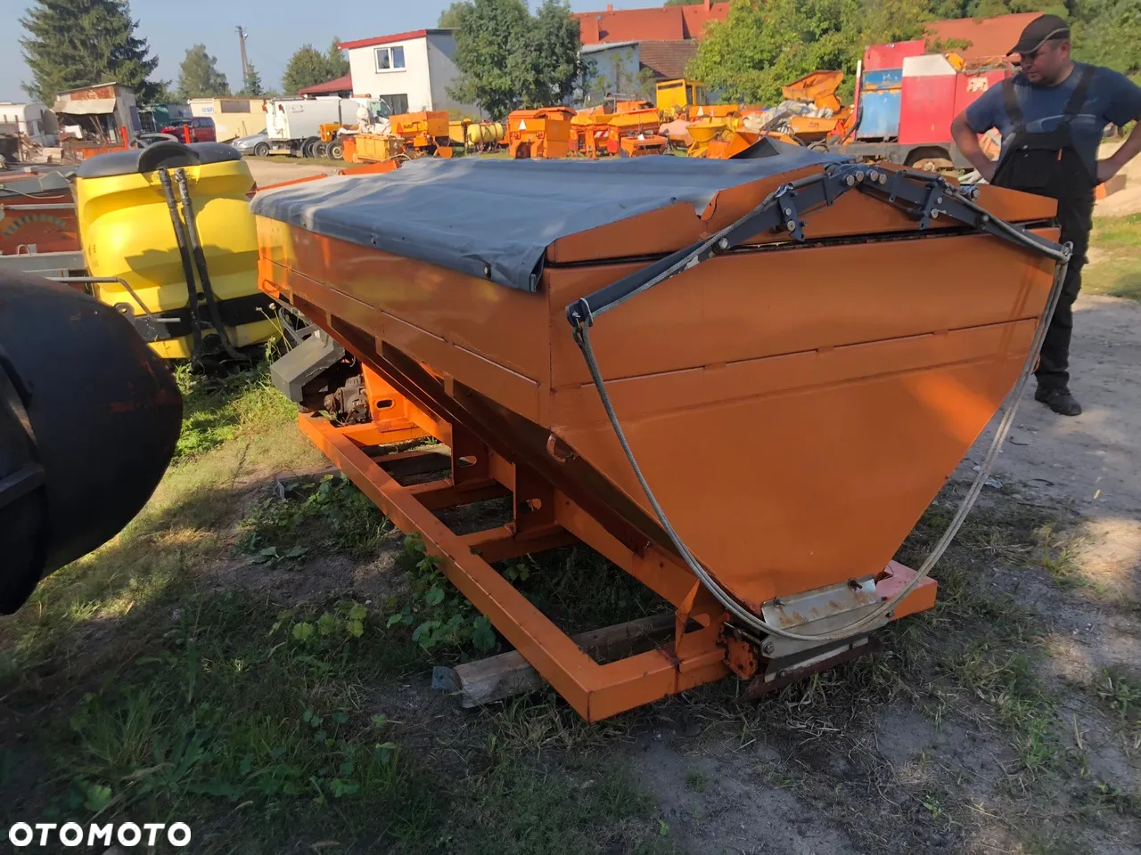 Piaskarka Solarka Rozrzutnik Posypywarka Epoke Igloo Schmidt Nido Stratos Multicar Dostawczy Bus Unimog - 5