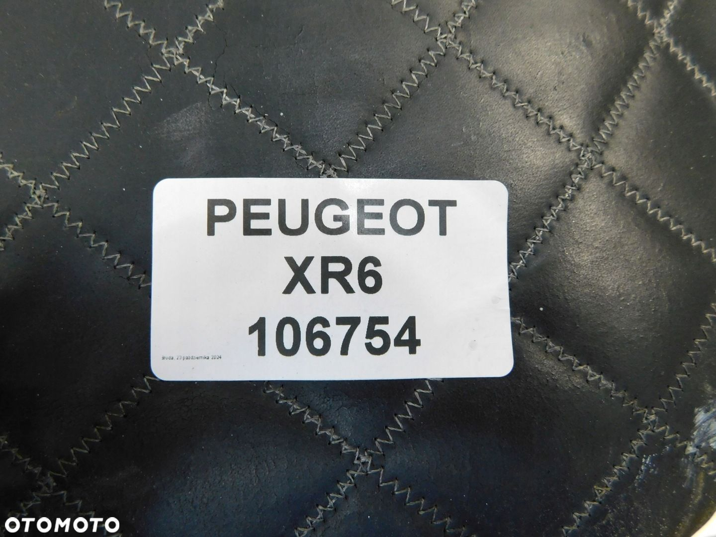 PEUGEOT XR6 SIEDZENIE KANAPA KIEROWCY - 7