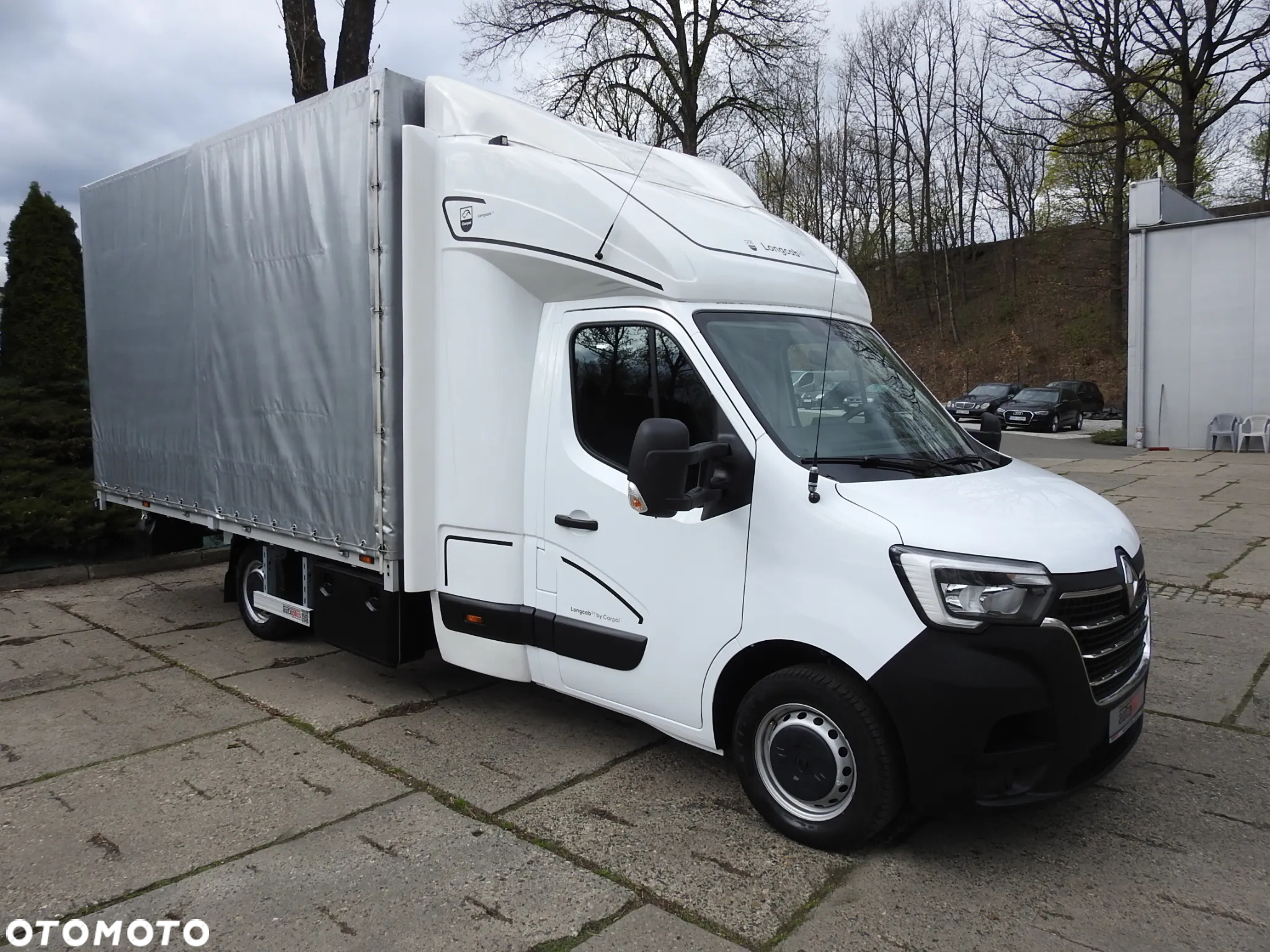 Renault MASTER PLANDEKA 10 PALET WEBASTO NAWIGACJA KLIMATYZACJA LEDY PNEUMATYKA 165KM [ 128098 ] - 5