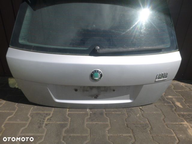 KLAPA TYŁ TYLNA KOMPLETNA SKODA FABIA I HB KOLOR 9201 - 9