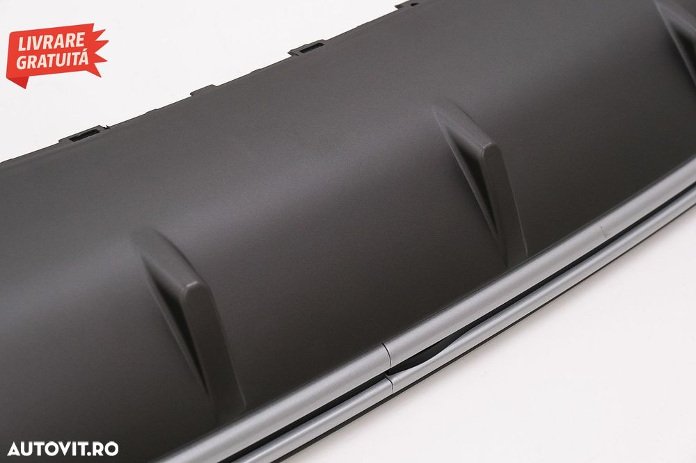 Difuzor Bara Spate Audi A3 8V Hatchback Sportback (2012-2015) S3 Design- livrare gratuita - 8