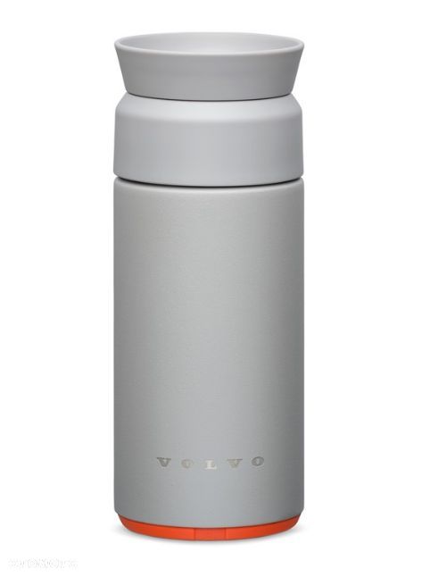 VOLVO kubek termiczny termos szary OE 350 ml - 1