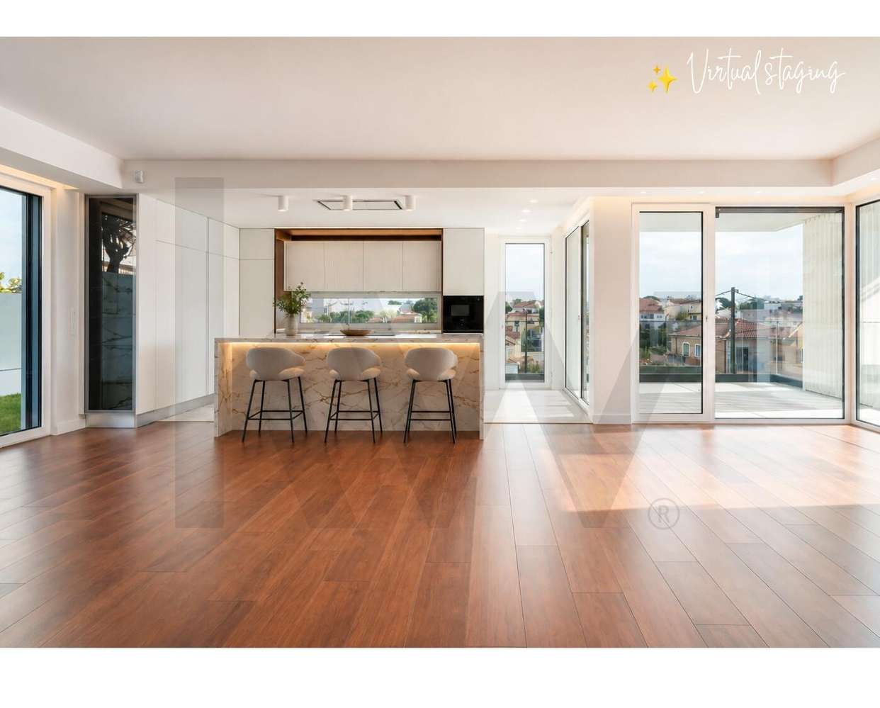 Moradia T5 da Praia com Jardim e Garagem – a 20min de Lisboa - Grande imagem: 5/51