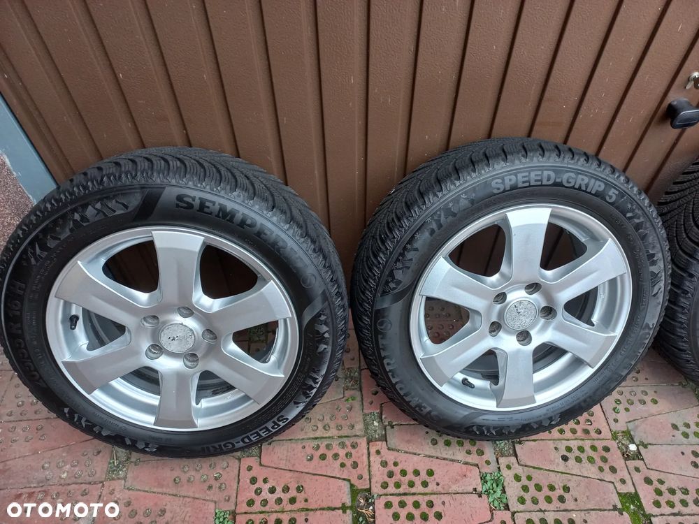 Alufelgi 16" z oponami Skoda Audi Vw zimowe - 4