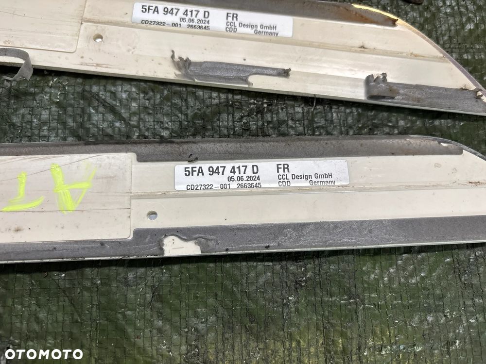Seat Ateca listwa progowa prawa lewa 5FA947417D podświetlana led - 4