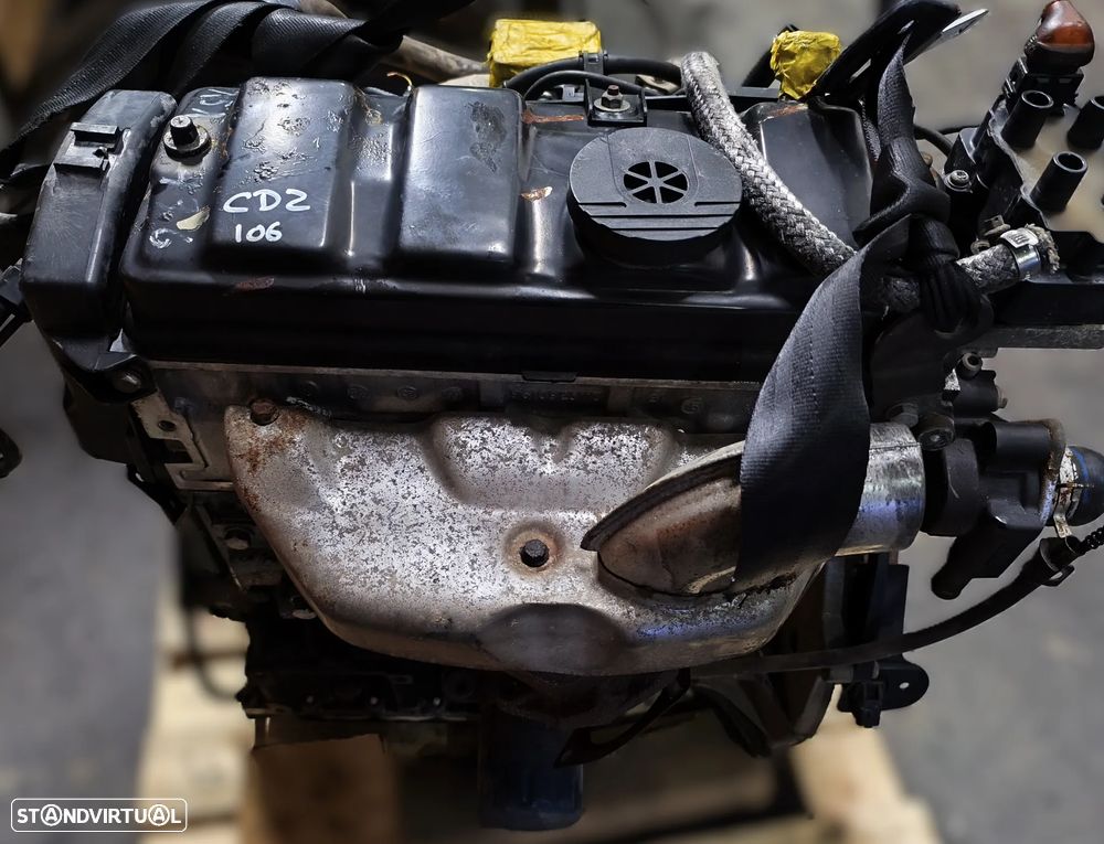 MOTOR PEUGEOT 106 / CITROEN AX SAXO 1.0i CDZ - 1