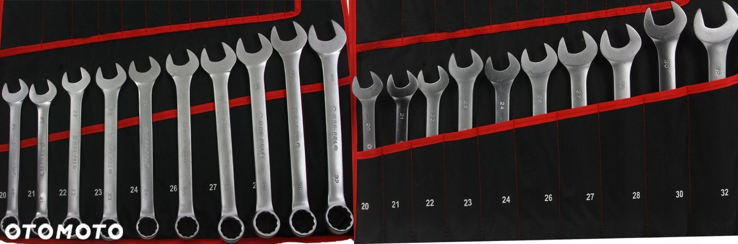 KLUCZE PŁASKO OCZKOWE 6-32 TORX TYP C GIĘTE ZESTAW KLUCZY 47sz NASADOWE - 4