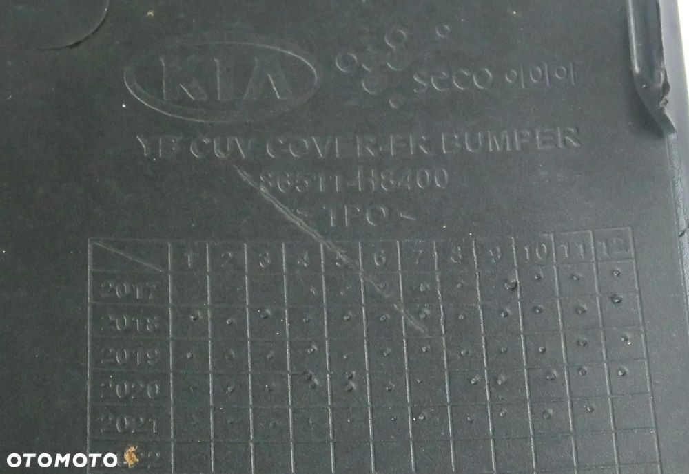 KIA STONIC YB 2017 - zderzak przód ORYGINAŁ OE - 14