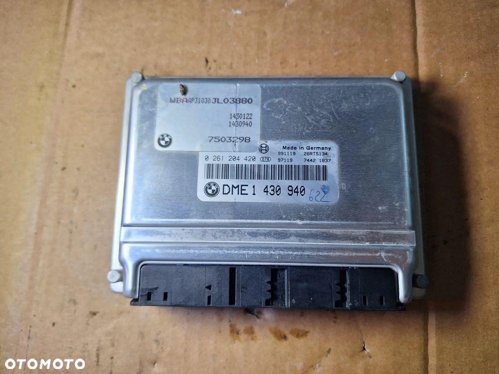 Komputer sterownik silnika BMW E46 0261204420   (1/10) - 1