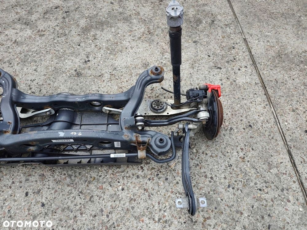 MERCEDES W246 TYLNY WÓZEK ZAWIESZENIE TYLNE KOMPLETNE - 4