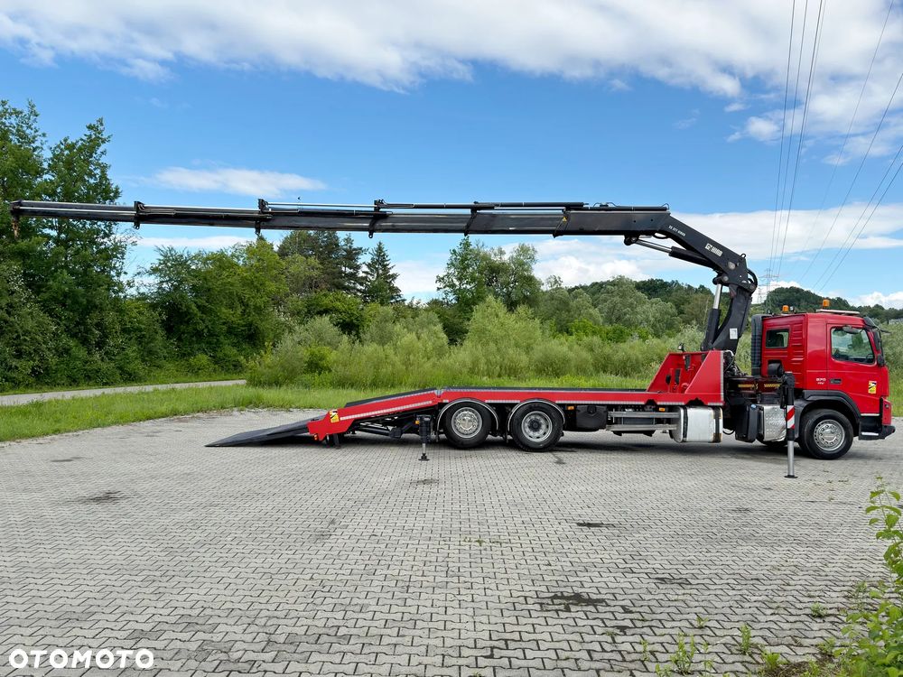 Volvo FMX 370 * LAWETA 7,90m * HIAB 377 EP - 5 HIDUO + PILOT * STAN BDB - 8
