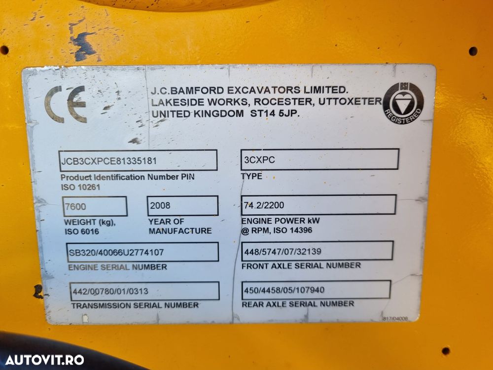 JCB 3CX - 6