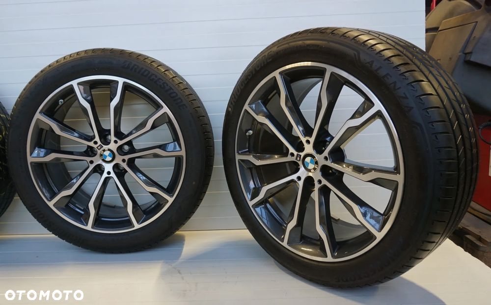 Koła 20 calowe felgi oryginalne BMW X3 8010268 8010269 Bridgestone Alenza 001 RFT * - 4