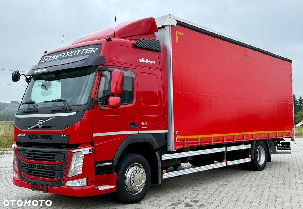Volvo FM 410 / FIRANKA / 18 EUROPALET / AUTOMAT / SYPIALKA / SPROWADZONE / 2017 ROK - 1