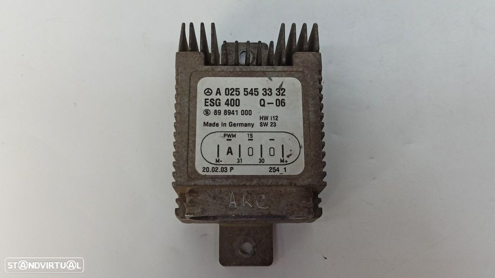 MÓDULO ELETRÓNICO MERCEDES VANEO (W414) FURGONETA COMPACTA 1.7 CDI VANEO (414.70... - 1