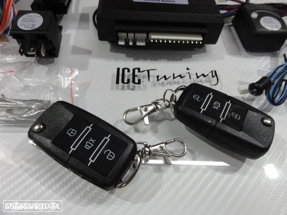Alarme Universal + 2 Comandos Com Chave Retratil Tipo Audi / VW - 6