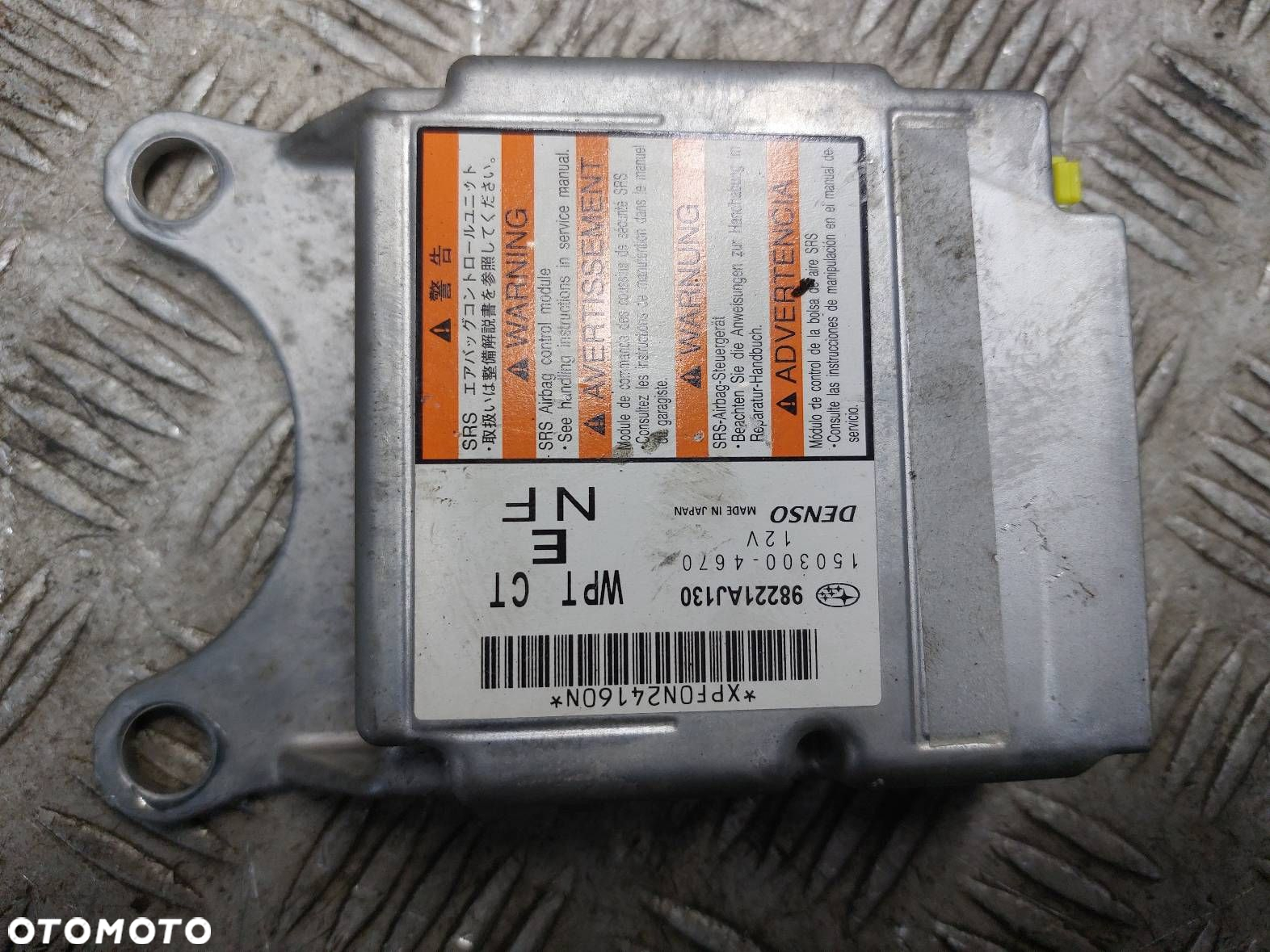 ZESTAW POSTRZAŁOWY KOKPIT SUBARU LEGACY V 2012R - 3