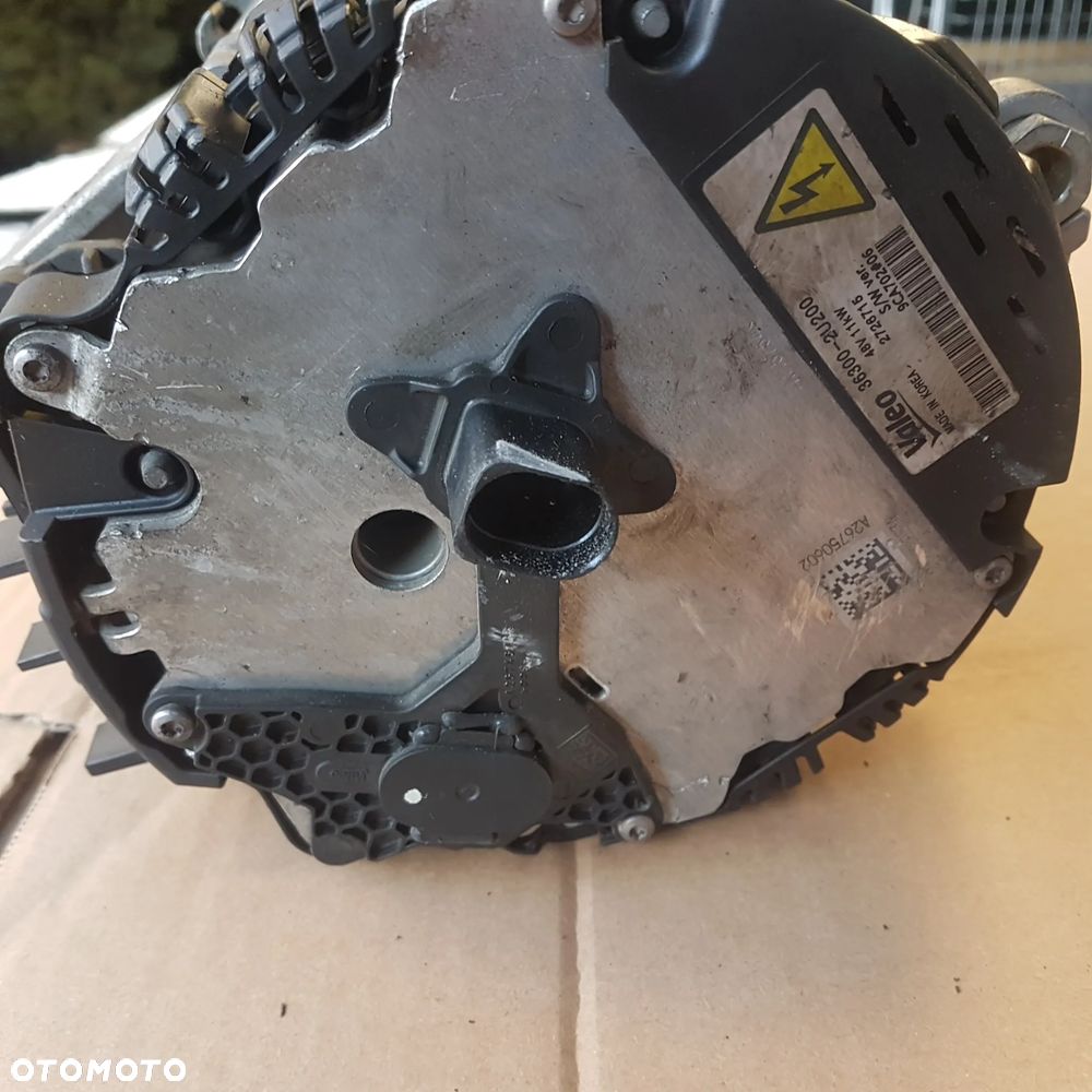 alternator mild hybryd HYBRYDA Hyundai Tucson crossover Kia Sportage Hyundai Santa Fe Kia Sorento Hyundaia i20 Sonata Hyundaia Kia cerato kia sportage hyndai tucson 36300-u2200 48v 11kw 2726715 A26750602 - 3