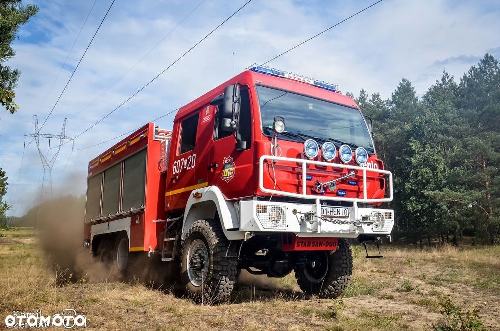 Star 266 MAN 6x6 pożarniczy ratowniczo gaśniczy straż - 10