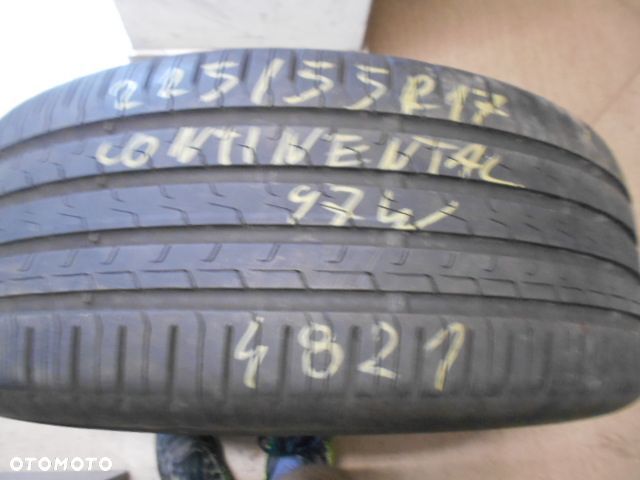 Opona pojedyńcza 225/55r17 continental eco contact 6 6,3mm lato - 1