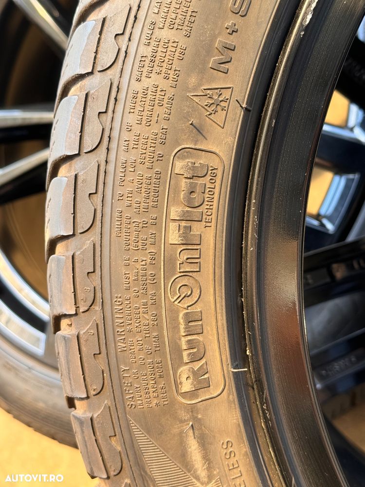 Vând set jante originale BMW pe 19”M pentru G11-12 cu anvelope de iarna - 12