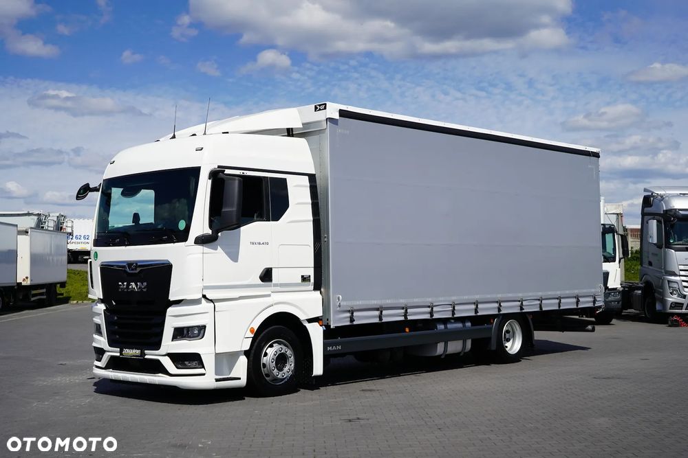 MAN TGX / 18.470 / FIRANKA / E 6 / GM / 19 PALET / RETARDER / ŁAD. 7 615 KG - 1