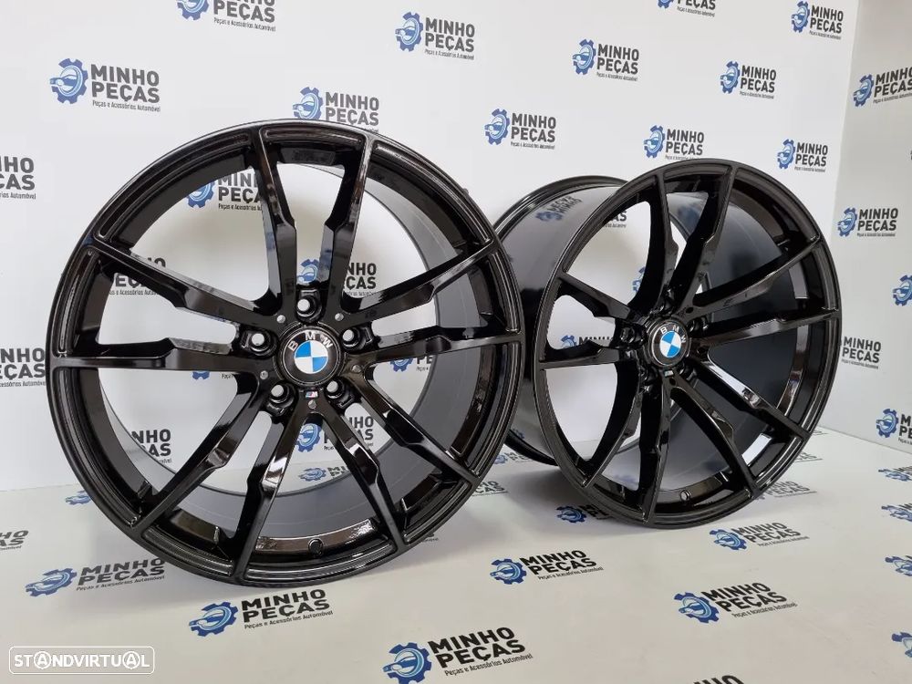 Jantes Look BMW X6M 2017 em 20 Preto Brilho - 2