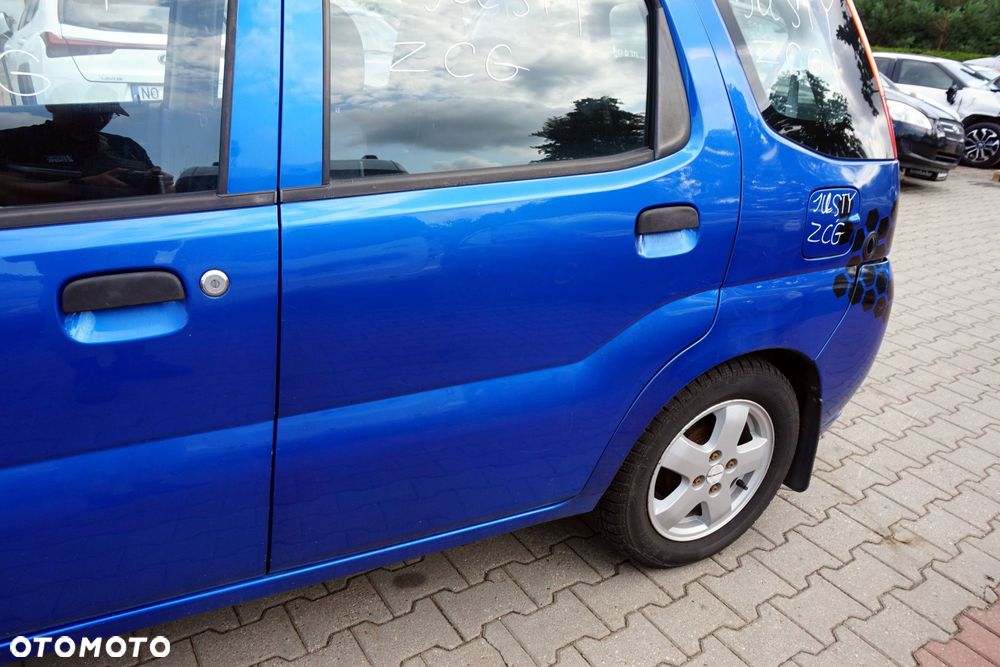 DRZWI TYLNE LEWE JUSTY III G3X ZCG  NIEBIESKI SUBARU 2003-2007 - 4