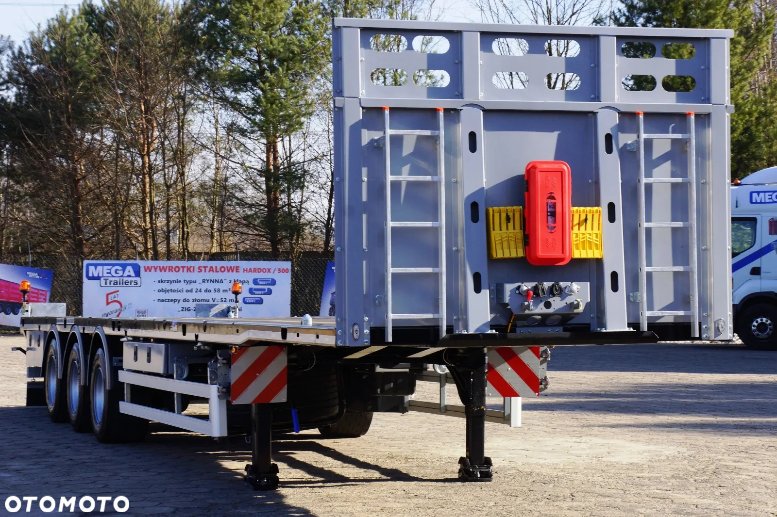 Inny Platforma uniwersalna - ADR EX III - kontenery - maszyny - osie BPW - 4