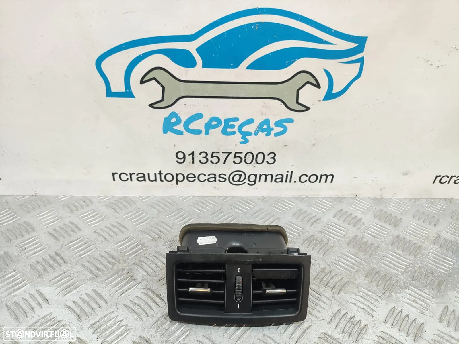 Difusor de ar consola central original BMW Serie 5 E60 E61 - 2