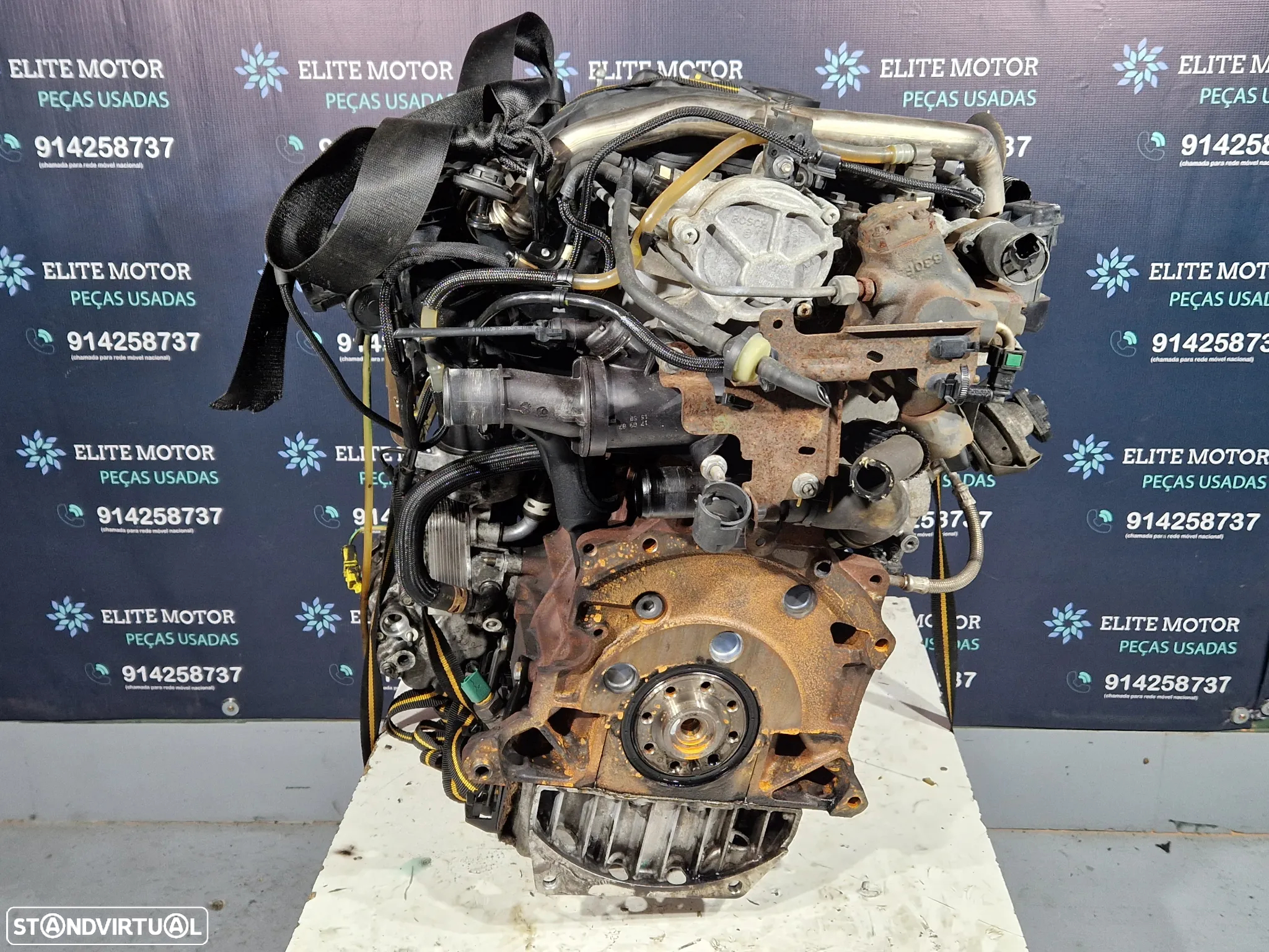 Motor usado RHR CITROEN C5 2.0 HDI 136CV C8 PEUGEOT 407 - 12