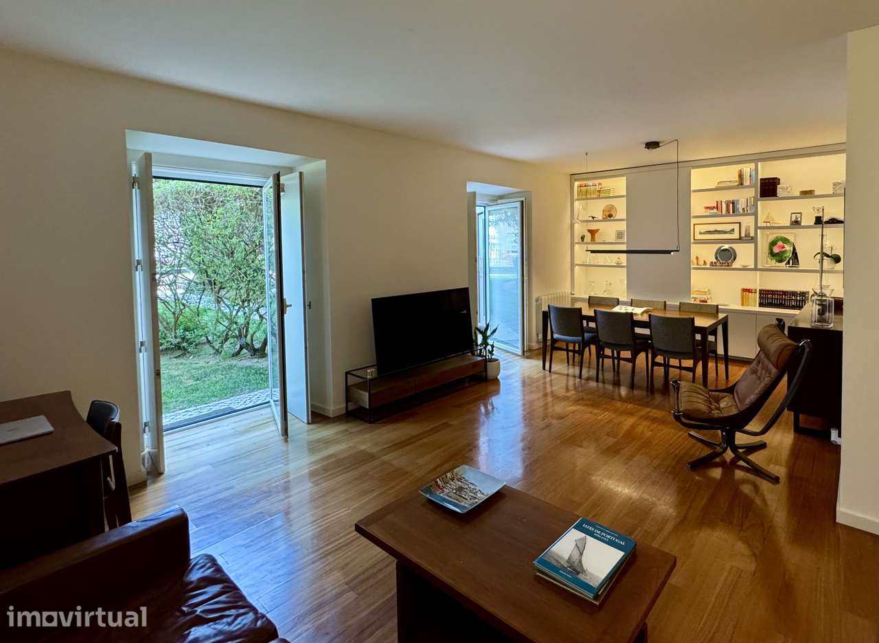APARTAMENTO T2 COM JARDIM E PISCINA | CENTRO HISTÓRICO DE CARNIDE - Grande imagem: 3/32