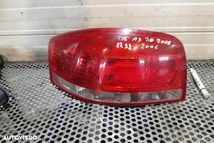 Lampa / Tripla stop stanga pe aripa Audi A3 8P/8PA [facelift] [2004 - - 1