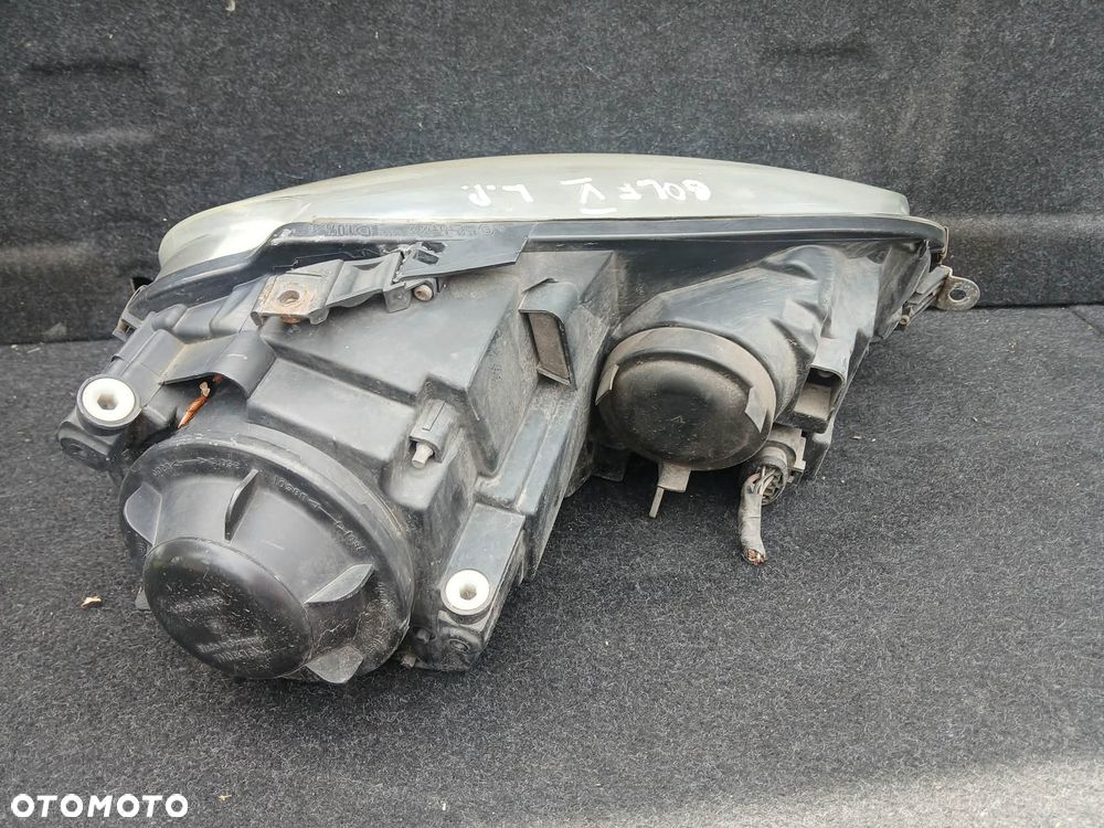 Volkswagen Golf 5 V lampa przednia prawa, lewa - 8